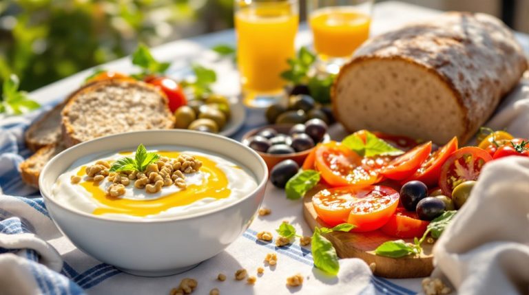 Idées de petit-déjeuner équilibré inspirées de la Méditerranée
