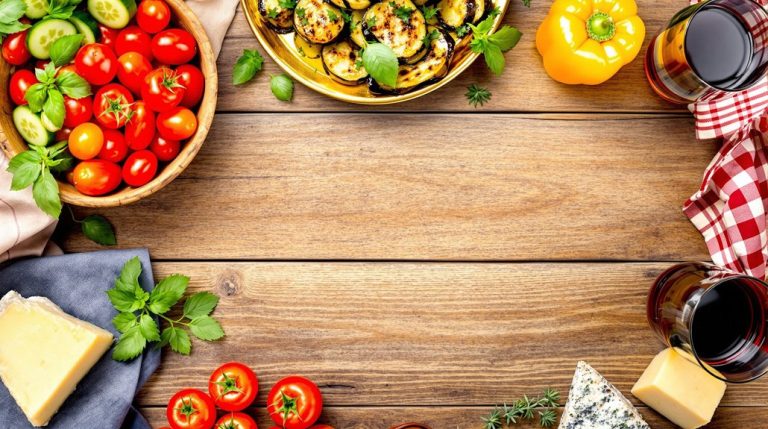 menus hebdomadaires du régime méditerranéen