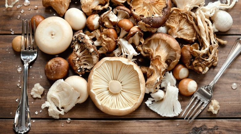 valeurs nutritionnelles en calories des champignons