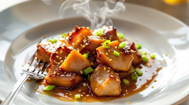 plat asiatique sucré-salé irrésistible
