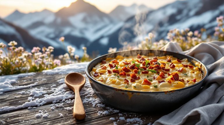 plat fromager de style montagnard