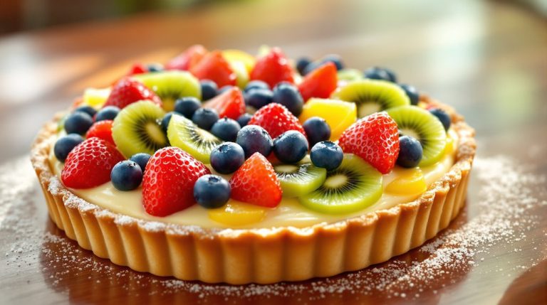 recette de tarte aux fruits
