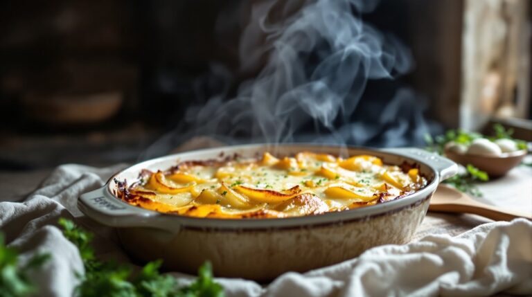 recette traditionnelle de gratin de pommes de terre