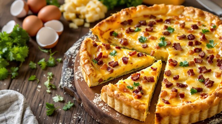 recette traditionnelle de quiche lorraine