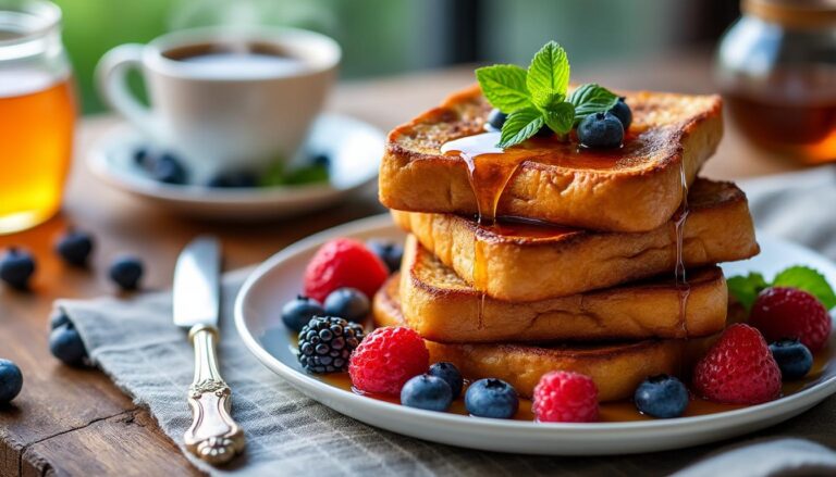 découvrez une recette facile de pain perdu pour un petit-déjeuner gourmand et rapide à préparer. parfait pour un réveil tout en douceur et saveurs.