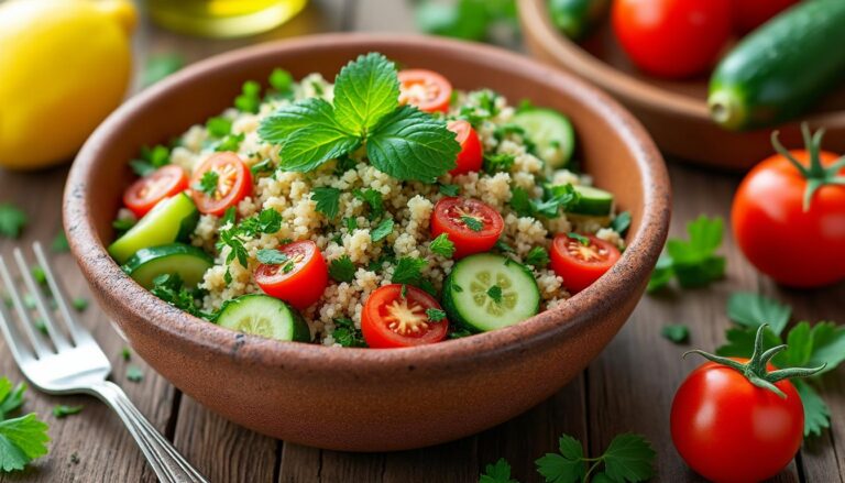 découvrez une recette facile et rapide de taboulé libanais, fraîche et savoureuse, idéale pour un repas léger et authentique.