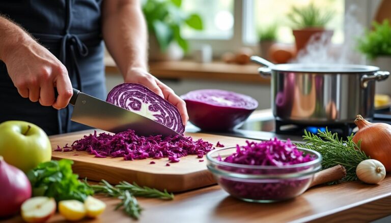 découvrez comment préparer facilement une délicieuse recette de chou rouge, parfaite pour un repas savoureux et sain. suivez nos conseils simples et rapides pour régaler toute la famille.