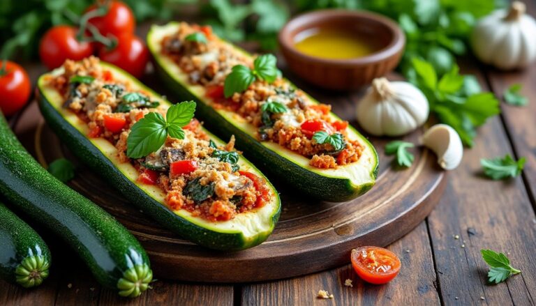 découvrez nos recettes de courgettes farcies, pleines d'idées savoureuses et d'astuces pratiques pour réussir un plat délicieux et facile à préparer.