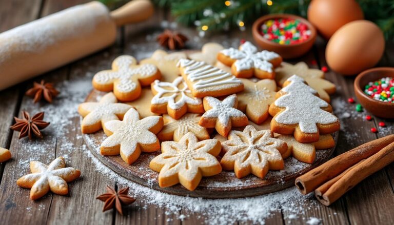 découvrez notre recette facile de sablés de noël pour des fêtes gourmandes et parfumées. préparez ces délicieux biscuits traditionnels en un rien de temps et partagez la magie de noël avec vos proches.