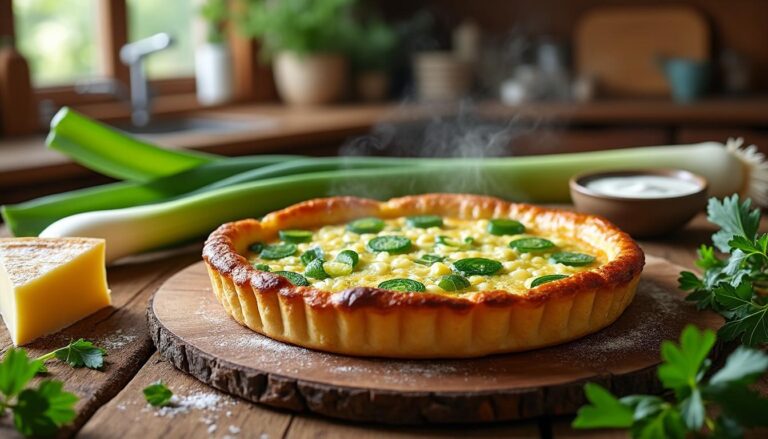 découvrez une recette facile et savoureuse de tarte aux poireaux à tester absolument. parfaite pour un repas convivial et gourmand, elle séduira tous les palais.