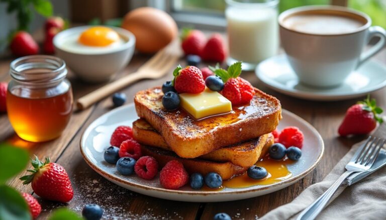 découvrez notre recette facile et délicieuse de pain perdu, parfaite pour un petit déjeuner gourmand qui ravira toute la famille.