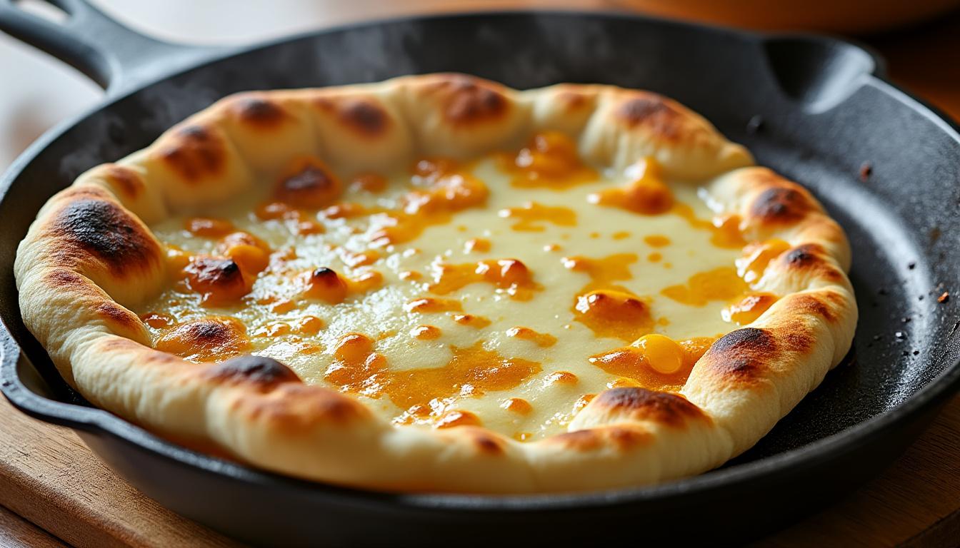 découvrez notre recette facile et rapide pour préparer un cheese naan moelleux, ce délicieux pain indien au fromage, parfait pour accompagner vos plats favoris.