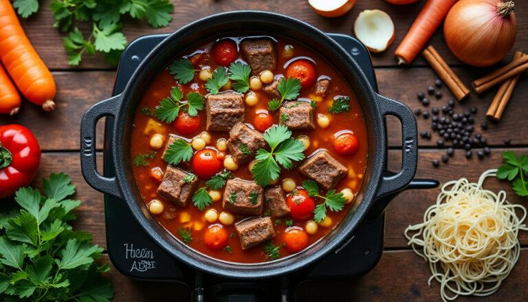 découvrez la recette traditionnelle de la chorba, une soupe algérienne réconfortante et savoureuse, parfaite pour réchauffer vos repas avec des ingrédients authentiques.