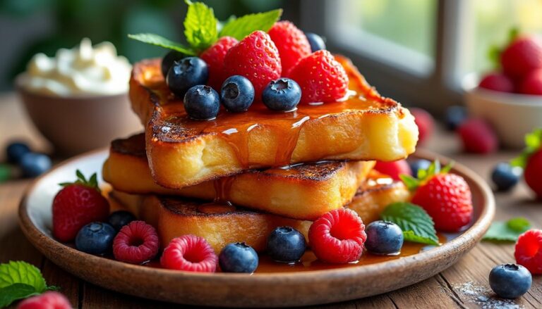 découvrez une recette facile de brioche perdue pour un petit-déjeuner gourmand et savoureux. parfaite pour commencer la journée en douceur avec un plat simple et rapide à préparer.