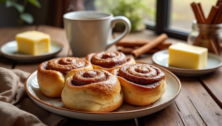 découvrez une recette facile de cinnamon rolls moelleux, parfaite pour un petit déjeuner gourmand et chaleureux. suivez nos étapes simples pour régaler toute la famille !
