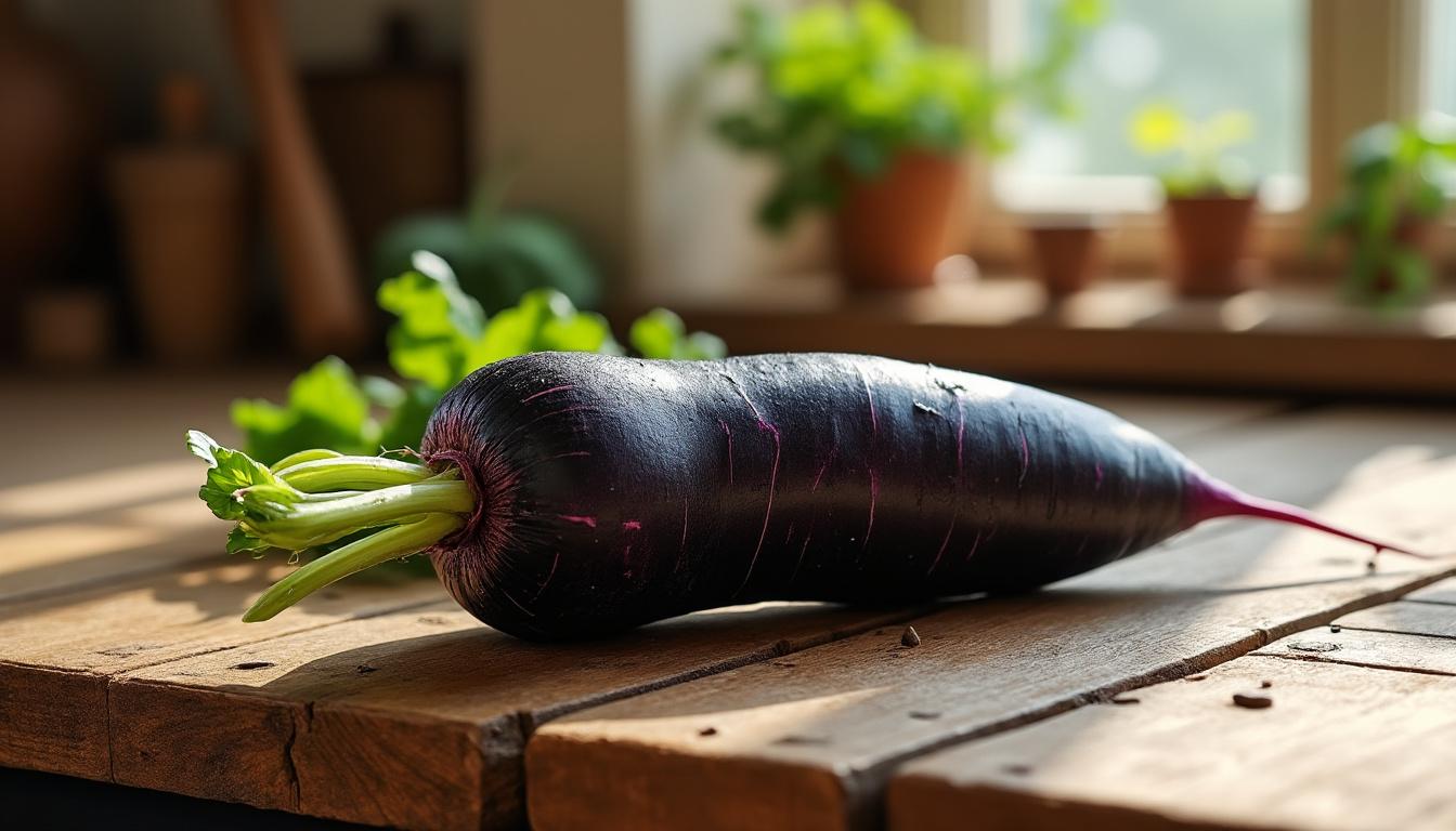 découvrez une recette facile et saine à base de radis noir pour vous régaler tout en prenant soin de votre santé.