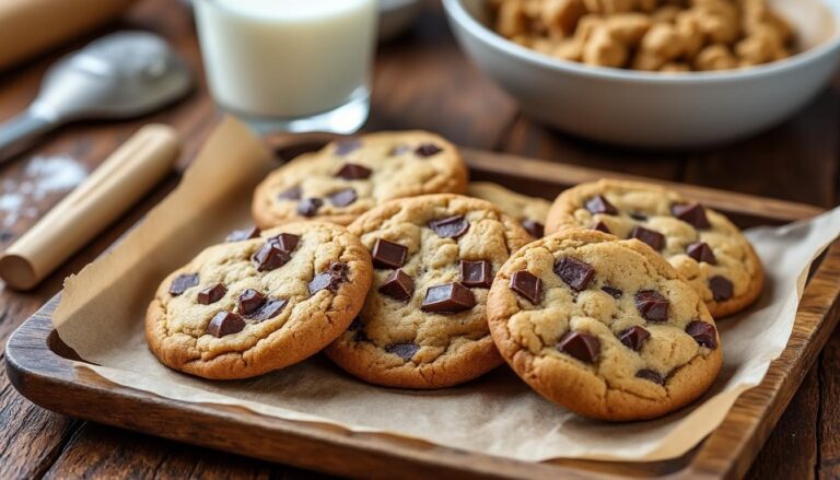 découvrez une recette facile et rapide pour préparer des cookies moelleux et gourmands, parfaits pour toutes les envies de douceurs maison.