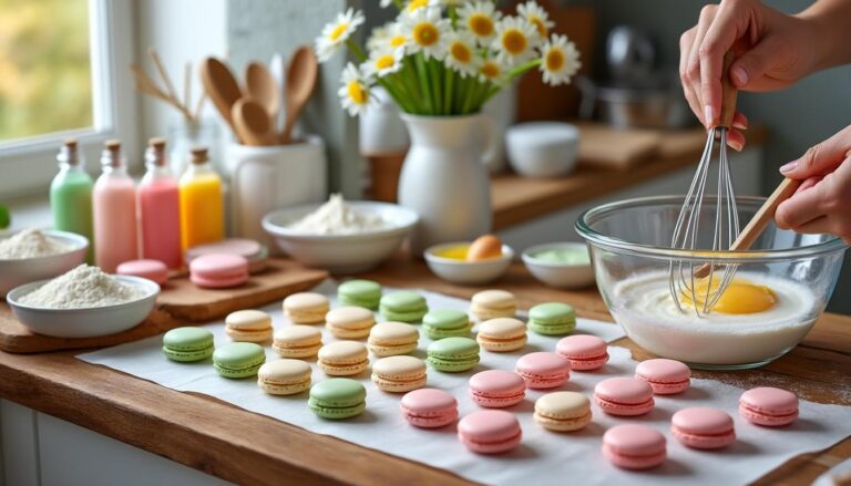 découvrez notre recette facile pour réussir des macarons délicieux et parfaits à la maison, même si vous êtes débutant en pâtisserie.