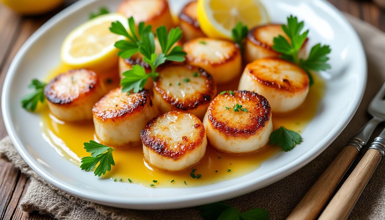 découvrez nos astuces simples pour préparer des saint-jacques poêlées parfaitement dorées et savoureuses. recette facile pour un plat raffiné qui impressionnera vos invités.